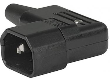 arlin 4733.0000 iec c14 10a r/a plug male